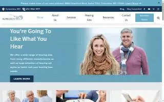 Audiology First LLC website
