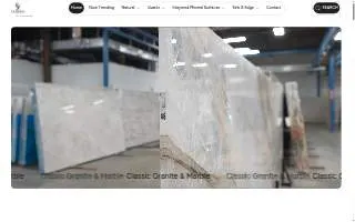 Classic Granite & Marble website