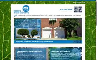 Excel Tree Experts website