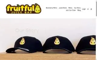 Fruitful Juice Bar website
