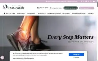 Howard County Foot & Ankle: Dr. Christina Bui and Dr. Jocelyn Guillen of Jessup website