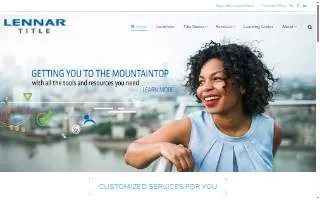 Lennar Title - Columbia Branch of Jessup website