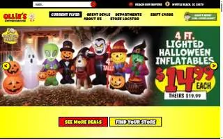 Ollie's Bargain Outlet of Palatka website