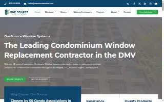 One Source Window Systems website