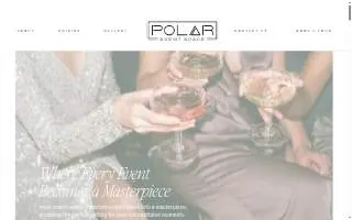 Polar Event Space website