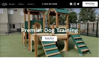 Premier Dog Training of Jessup website