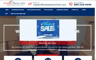 Roadway Van Lines Moving company