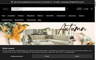 Cozi Furniture of Landover website