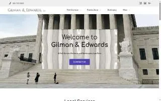 Gilman & Edwards, LLC of Landover website