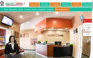 Healthy Dental of Landover website