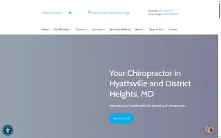 Total Health Family Clinic of Landover website
