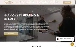 Alora LifeSpa of Langley Park website