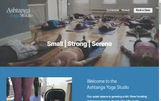 Ashtanga Yoga Studio DC website