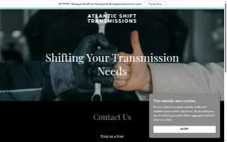 Atlantic Transmission Service of Langley Park website