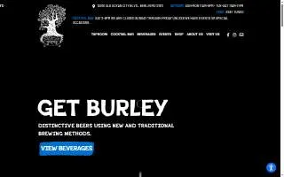 Burley Oak Taproom & Brewing Company website
