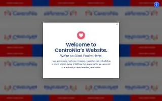 CentroNía website