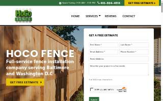 HoCo Fence Installation