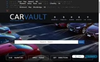 CarVault of Waldorf website