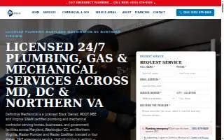Definitive Mechanical website
