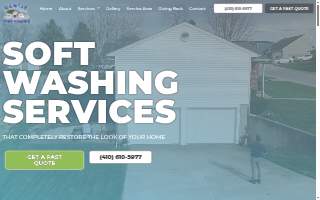 Gentle Pressure Roof and Exterior Cleaning