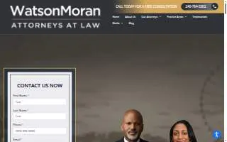 Watson & Moran LLC of Largo website