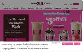 Baskin-Robbins of Laurel website