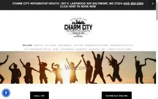 Charm City Integrative Health of Linthicum website