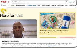 CVS of Linthicum website