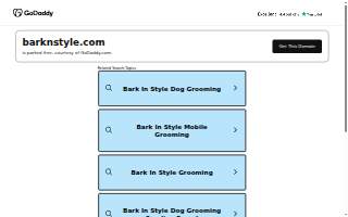 Bark 'N' Style Mobile Grooming of Lochearn