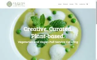 Cuisine Catering website