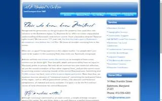 S J Martenet & Co Inc of Lochearn website