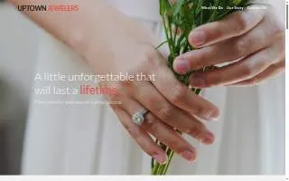 Uptown Jewelers of Lochearn website