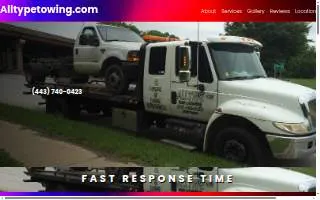 AllType Towing of Middle River website