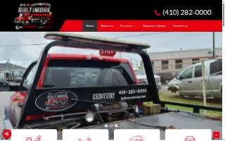 Baltimore Towing Group LLC website