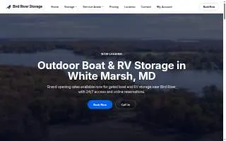 Bird River Storage website