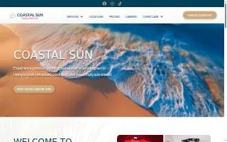 Coastal Sun Spa of Middle River website