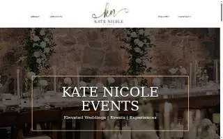 Kate Nicole Events of Middle River website