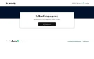 Hill Bookkeeping & Consulting of Milford Mill website