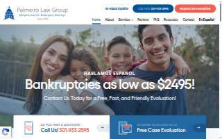 $2495 Bankruptcy - Palmeiro Law Group LLC