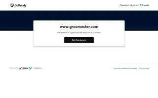 Groomaster of Montgomery Village website