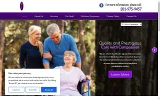 Royal Treatment Health Care website