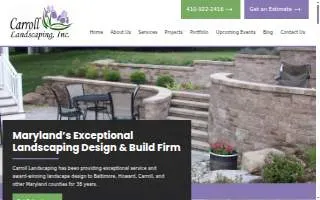 Carroll Landscaping, Inc. website