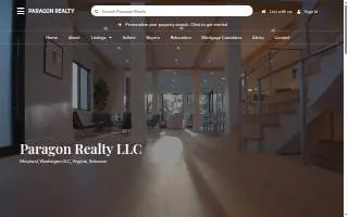 Paragon Realty USA website
