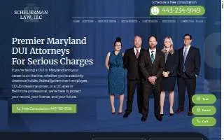 Scheuerman Law, LLC of New Carrollton website