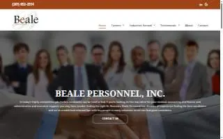Beale Personnel Inc website