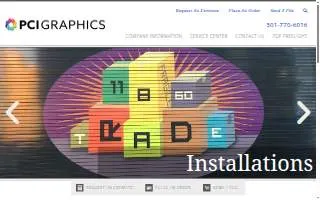 PCI Graphics website