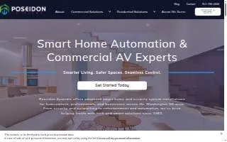 Poseidon Systems, Inc of North Bethesda website