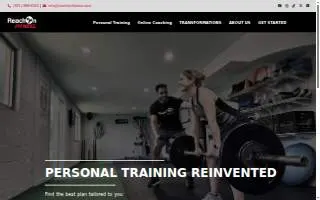 ReachOn Fitness of North Bethesda website