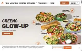 Blaze Pizza of Winter Park website