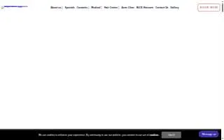 Eternal Dermatology & Aesthetic Center of North Laurel website
